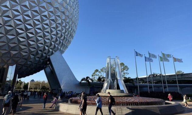 Epcot center at Disney World in Orlando, Florida